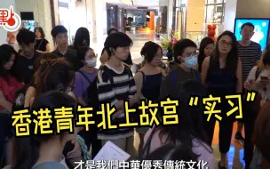 下载视频: 38位港青北上故宫“实习”  香港故宫馆长：效果超乎想像 培育启迪新一代文化人才