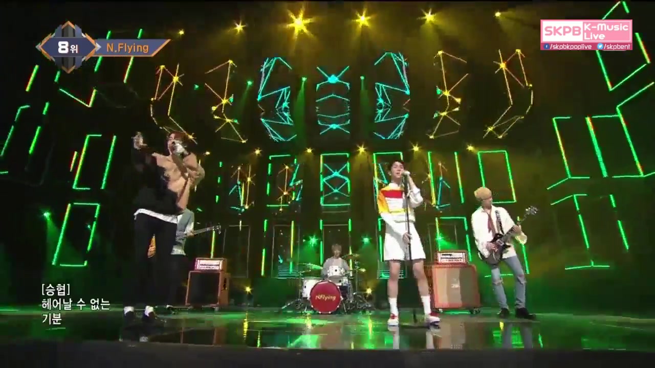 [图]N.Flying (打歌现场) - The Real (真的出现了) M! Countdown