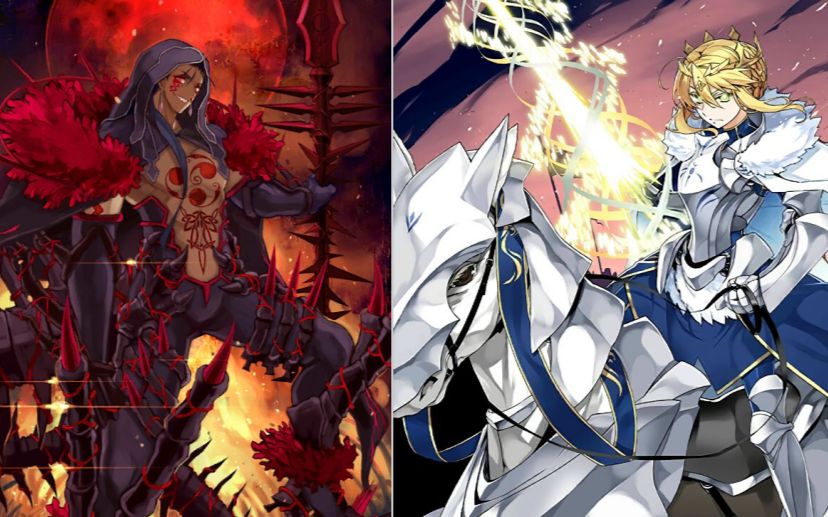 【fgo】100级黑狗单刷狮子王 高文 崔斯坦 莫德雷德合集!