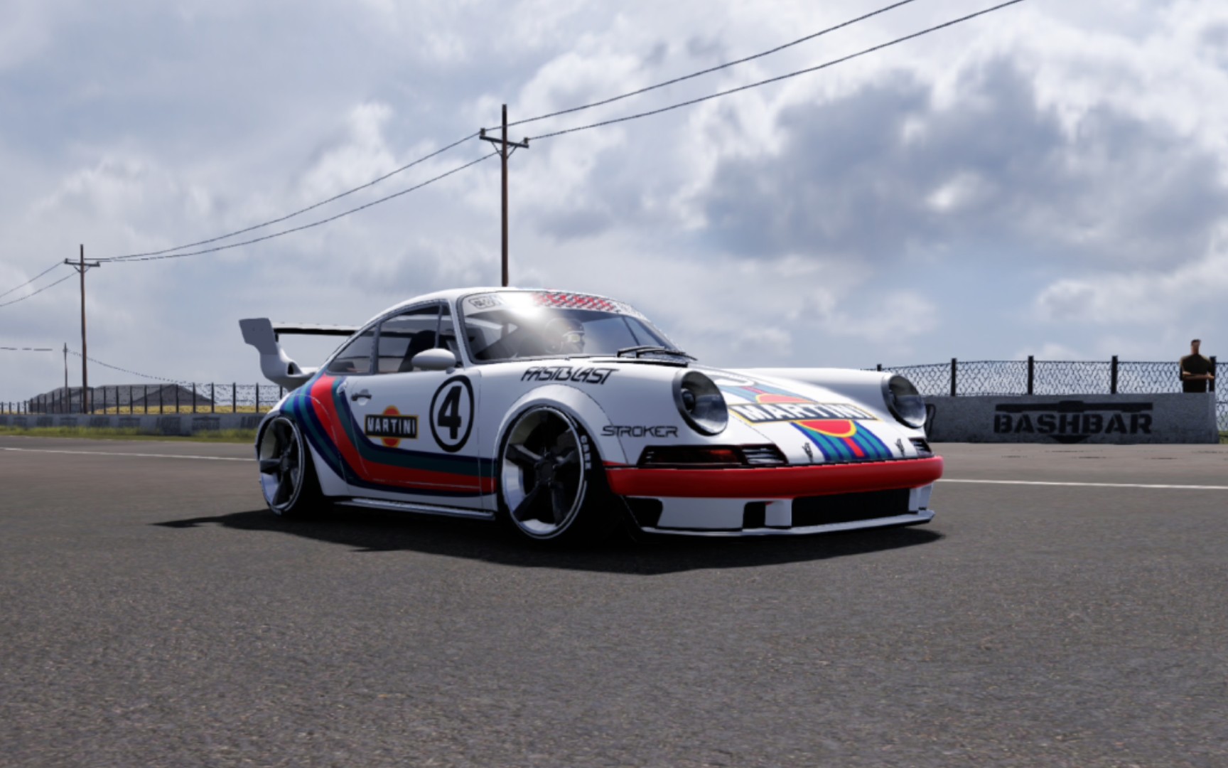 porsche 911 (964)马天尼涂装帕诺拉马山