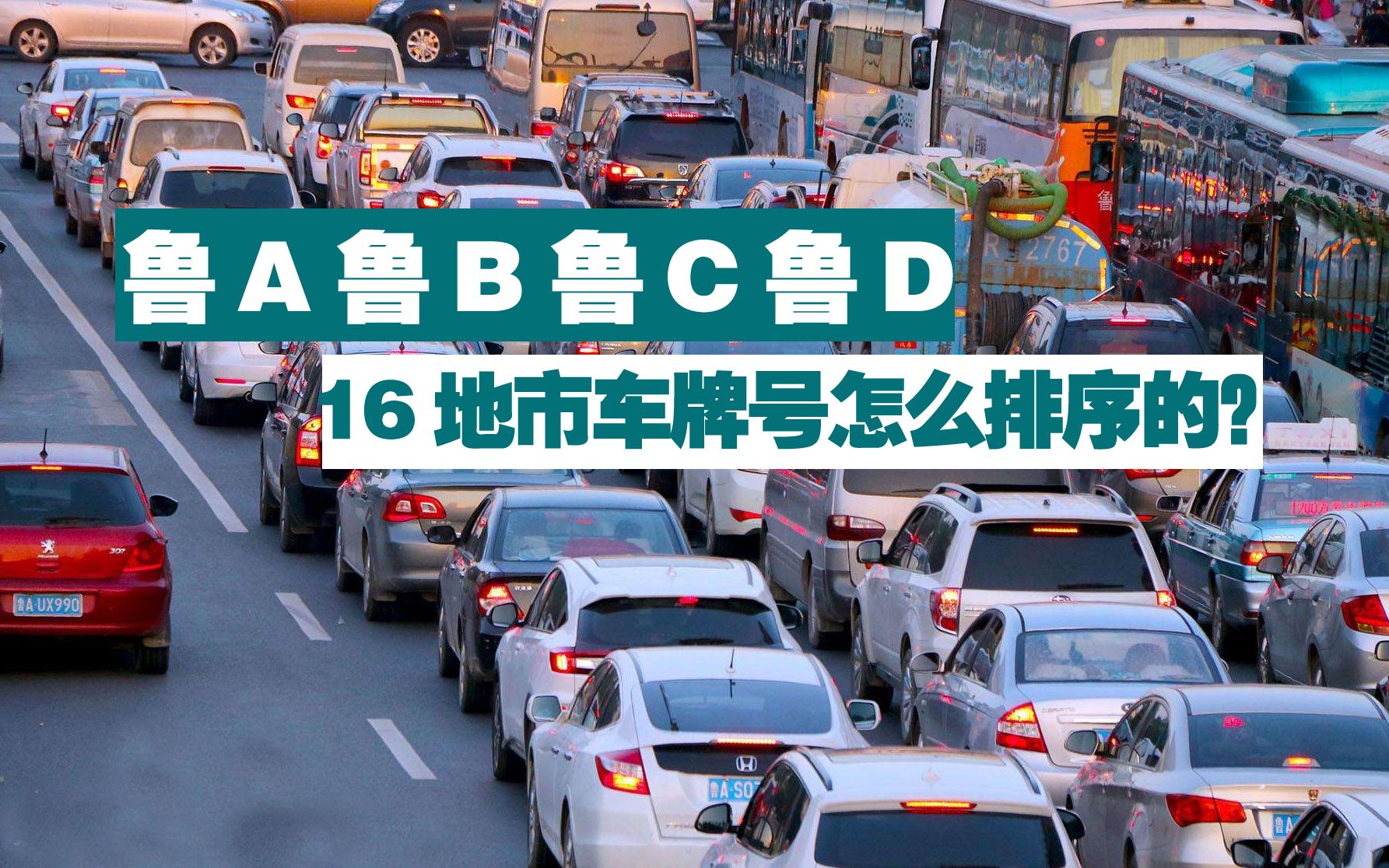 0244山东16城市车牌号先后排序有讲究靠得不是gdp也不是资历