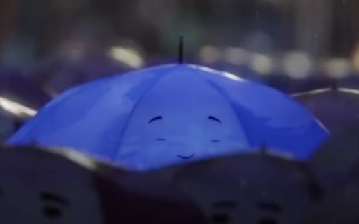 [图]一把雨伞爱上另一把雨伞的故事～