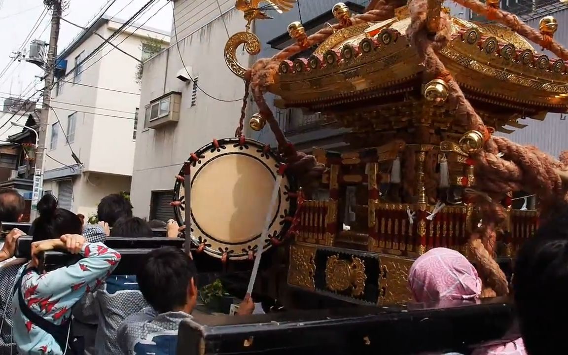 品川荏原神社例大祭2013神舆_哔哩哔哩_bilibili