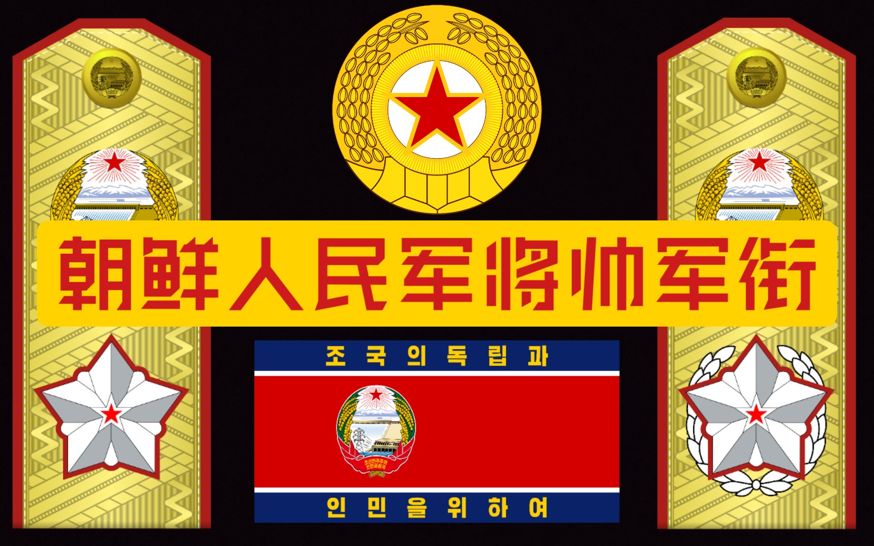 南朝鲜军衔图片