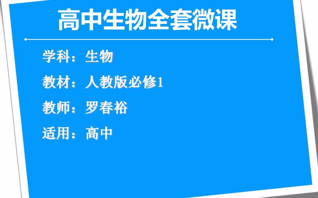 [图]高中生物全套微课《光合作用-光合作用的过程》NO.40