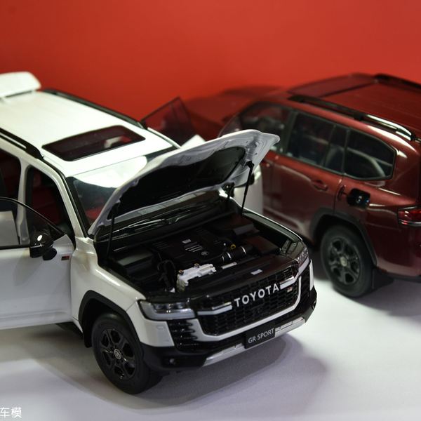 2023 中国模型展！LCD 力成达1:18 合金全开Toyota Land Cruiser LC300 