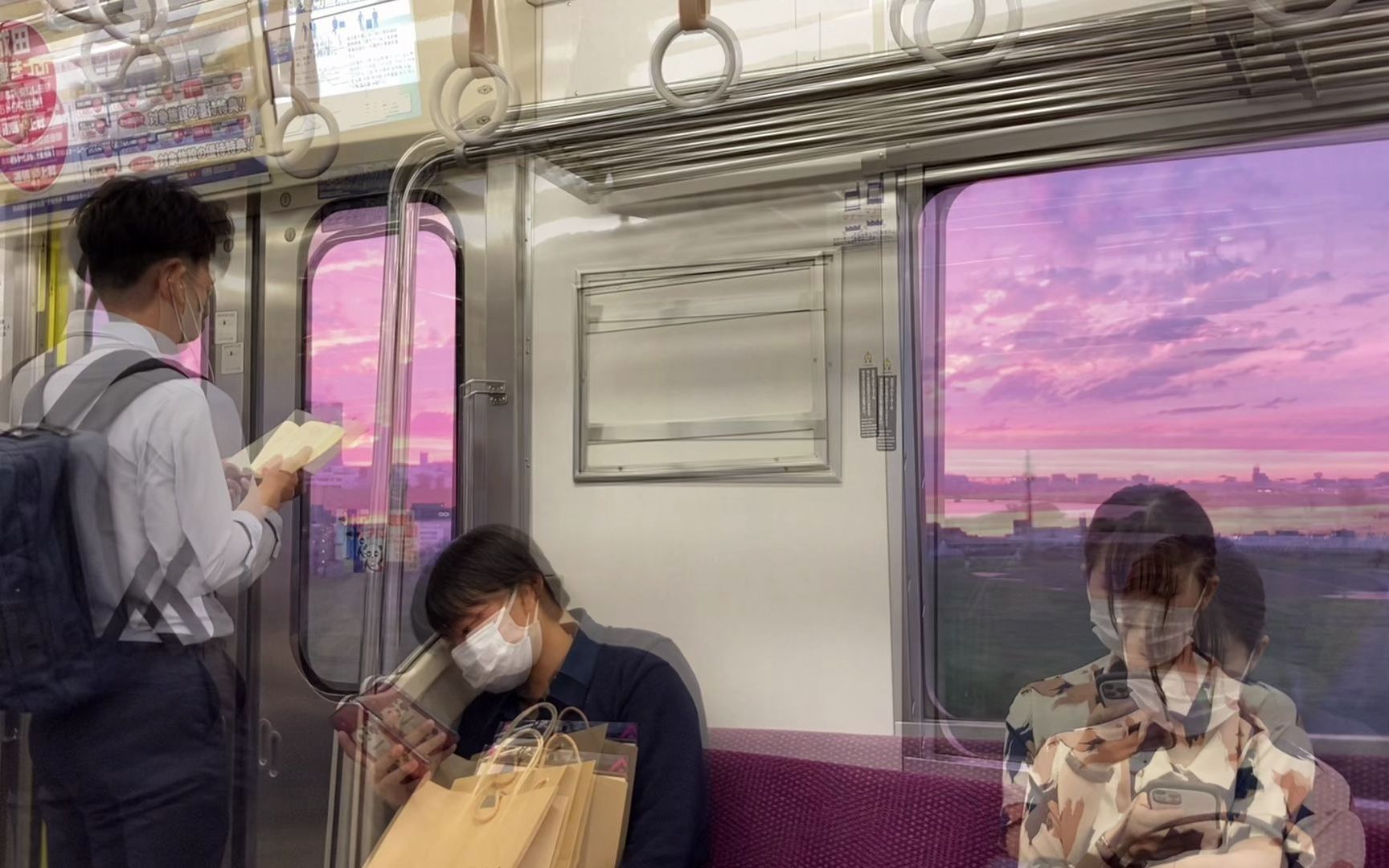 [图]【日本】電車の風景・日本电车风景二次元的天空