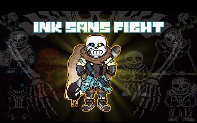 undertale老外玩我素系统的inksans战