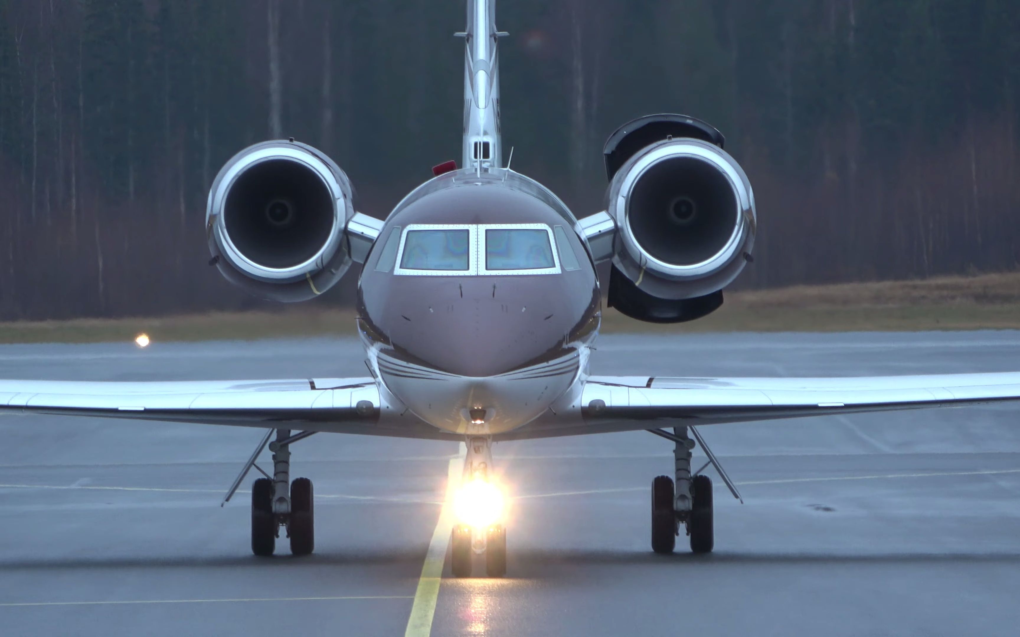 nhl 湾流iv n523jm|坦佩雷-皮尔卡拉机场|4k