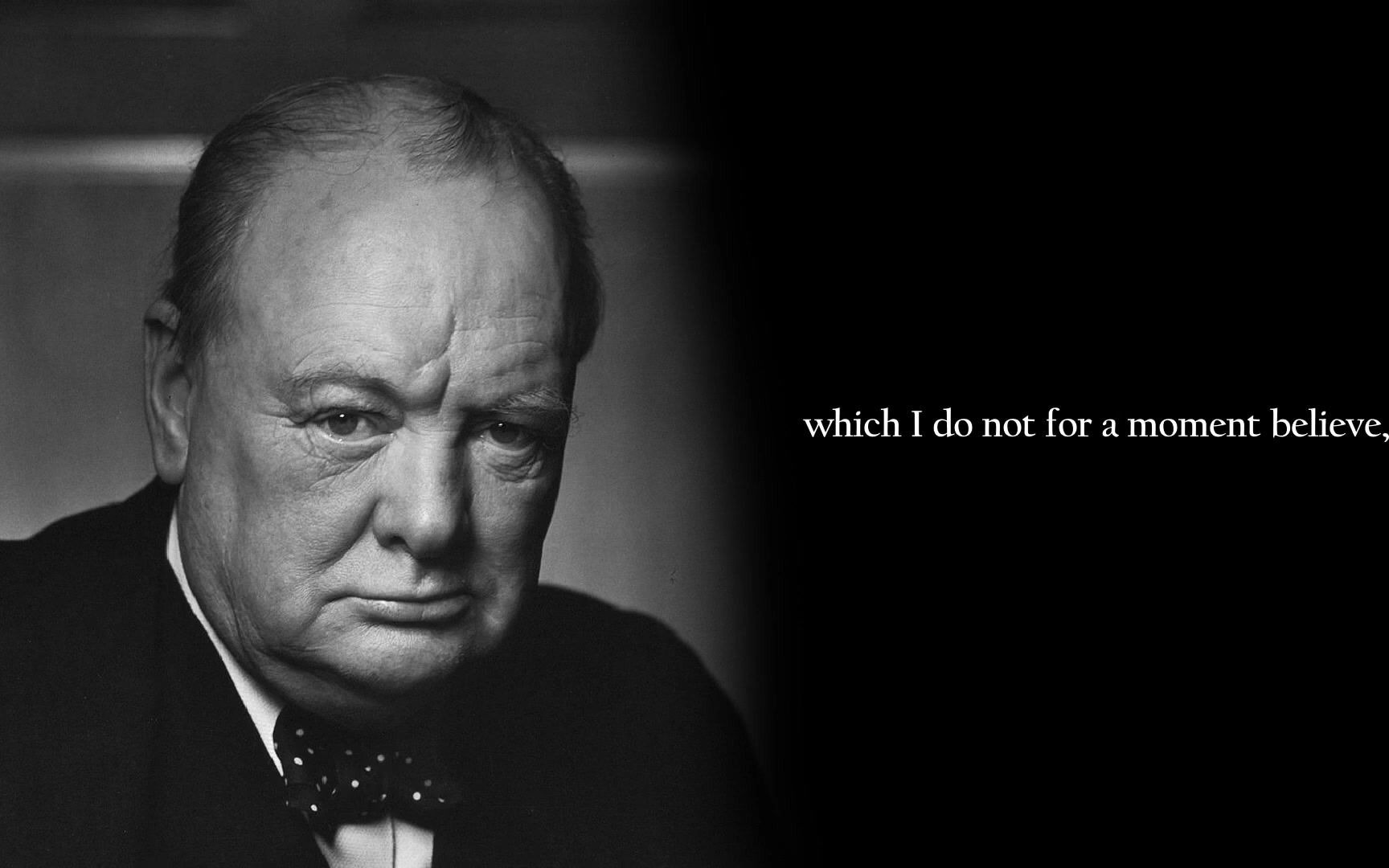 [图]WE SHALL NEVER SURRENDER SPEECH by Winston Churchill