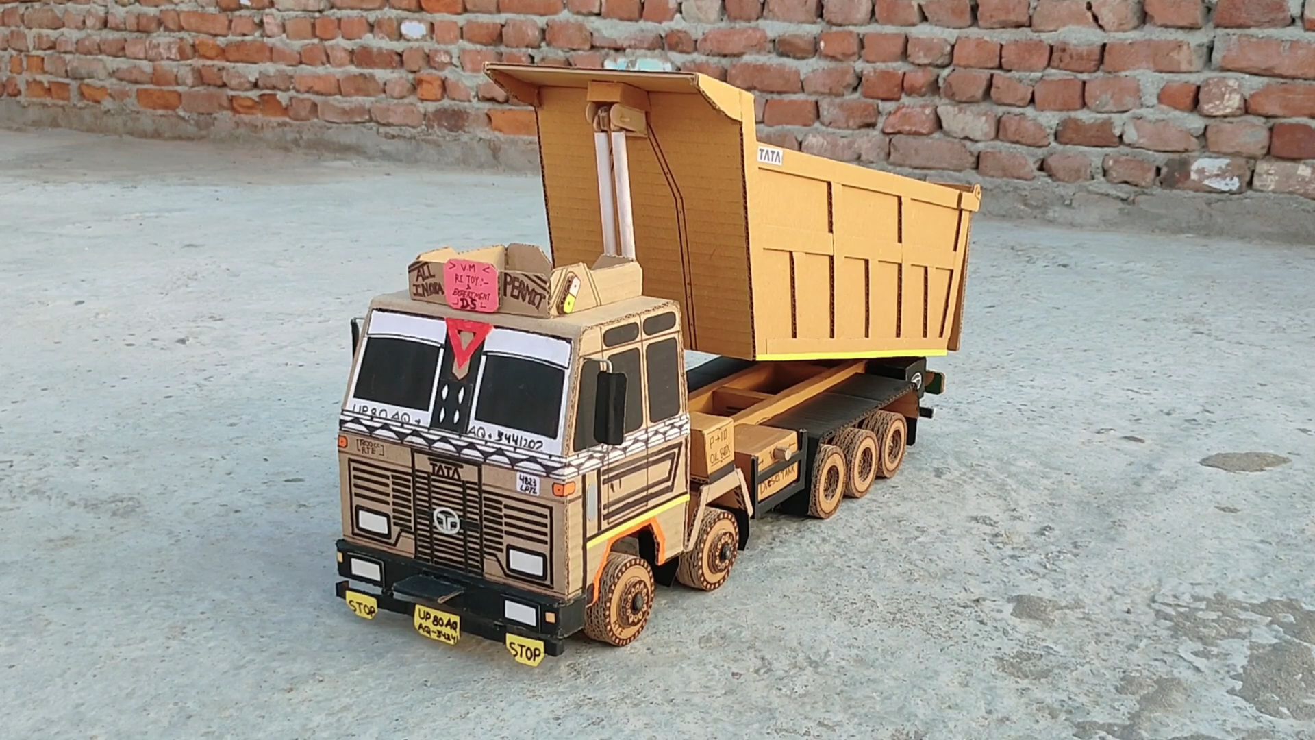 手把手带你用尼尔叔叔的瓦楞纸做一辆rc百吨王