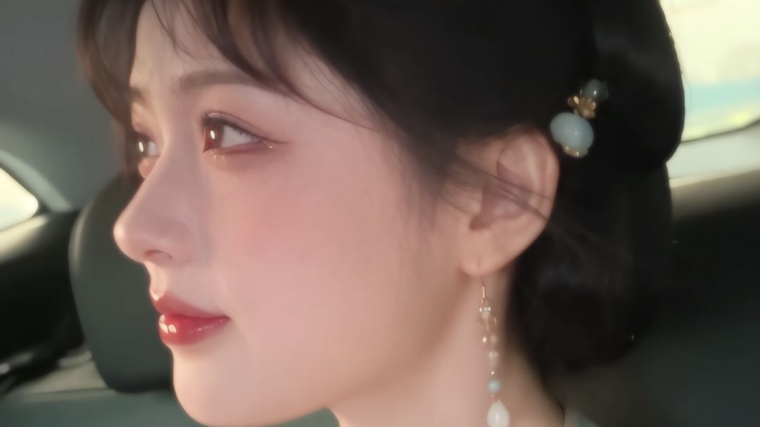 在车里拍果然会好看