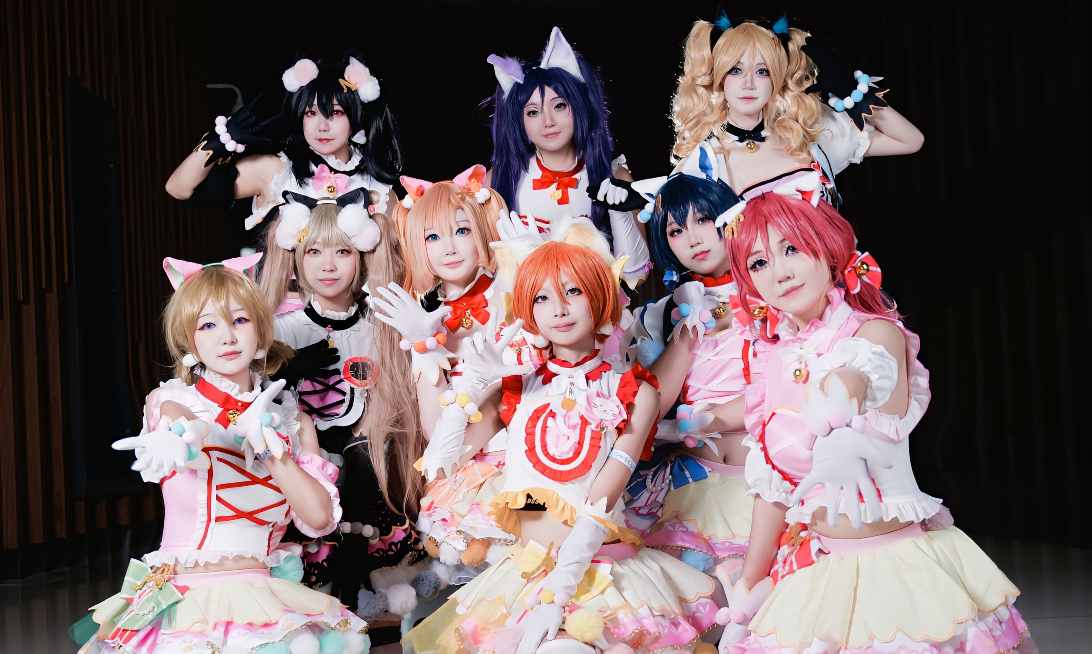 【橘子水星】七夕了让我看看还有谁没有搭子lovelive猫咪街机版!