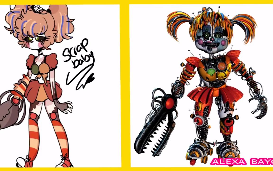 当fnaf人物拟人化时……-人生无常种葡萄-默认收藏夹-哔哩哔哩视频