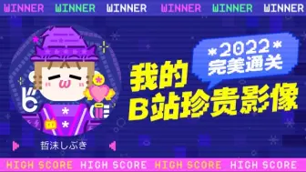 Descargar video: 哲沫しぶき的B站2022年度报告来啦！