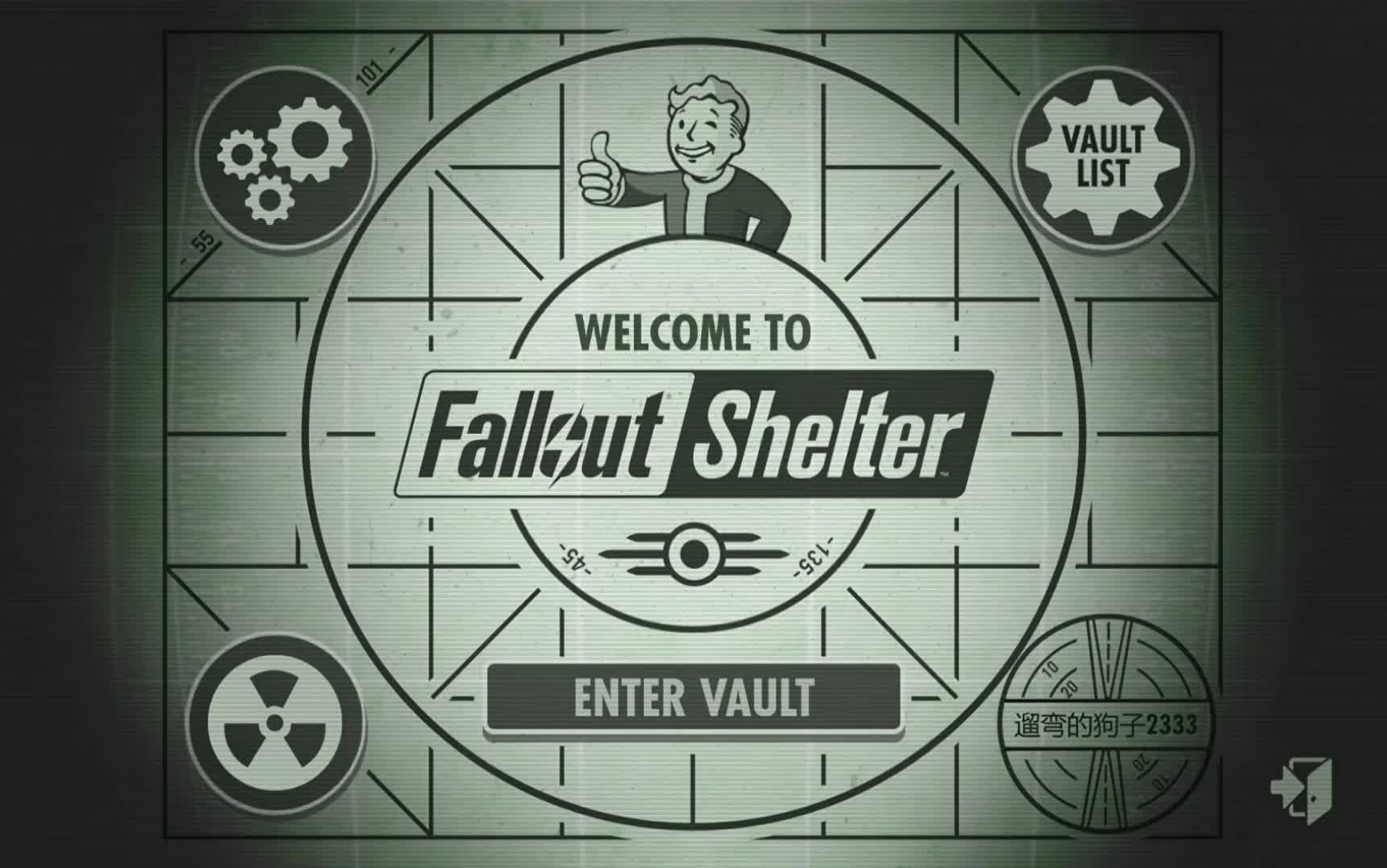 [图]【Fallout Shelter】辐射避难所白噪音废土末日的广播音乐背景音