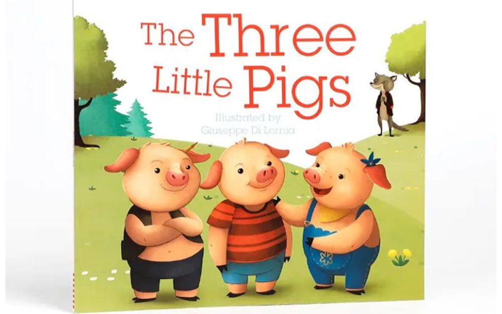 [图]The Three Little Pigs (一起来听听关于三只小猪的故事吧!)