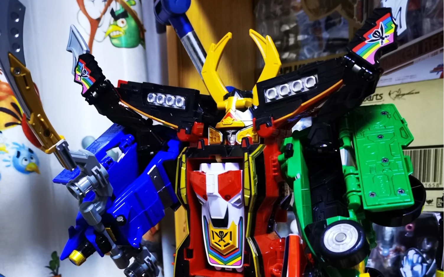 这个狮子是武士海贼战队豪快者dx牙吠狮牙吠豪快王真剑豪快王