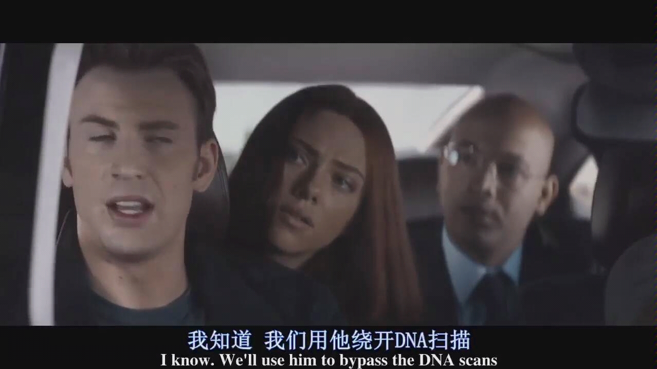 《美国队长2》桥头大战，美国队长VS冬日战士，燃到爆！！！！