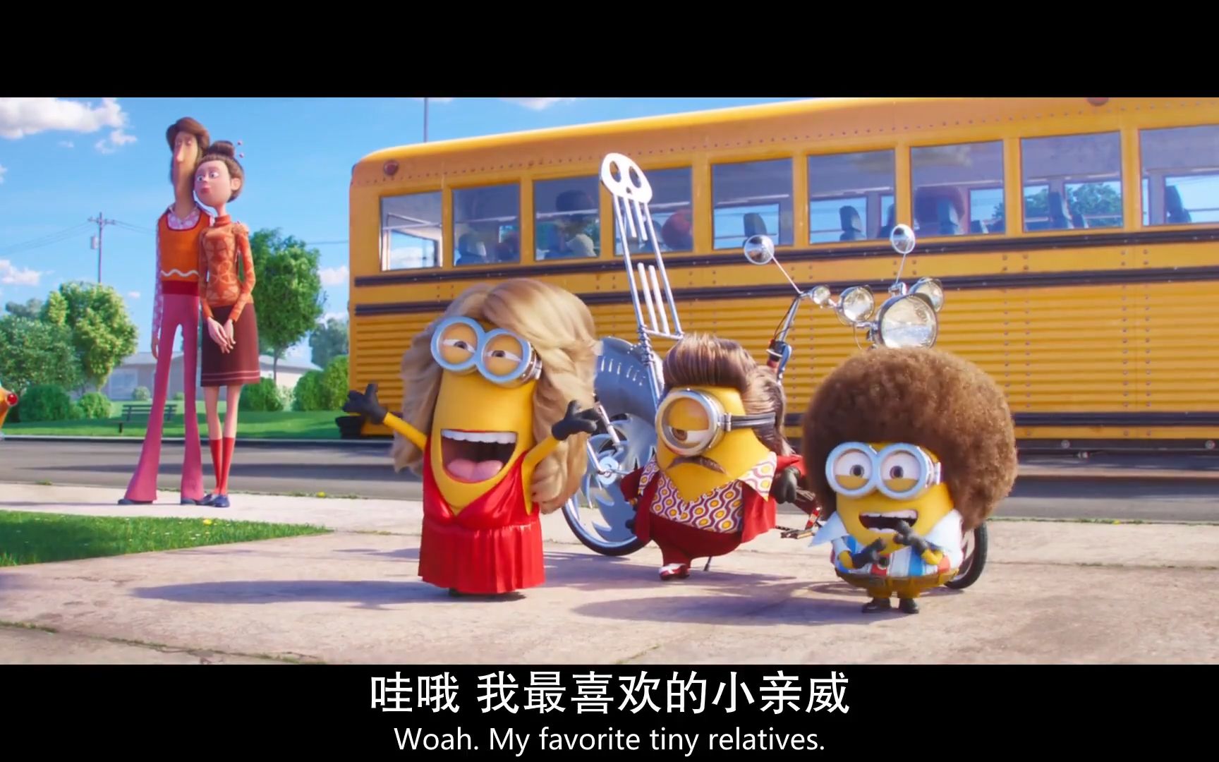 [图]【中英双字】小黄人大眼萌：神偷奶爸前传 Minions: The Rise of Gru (2022) P01