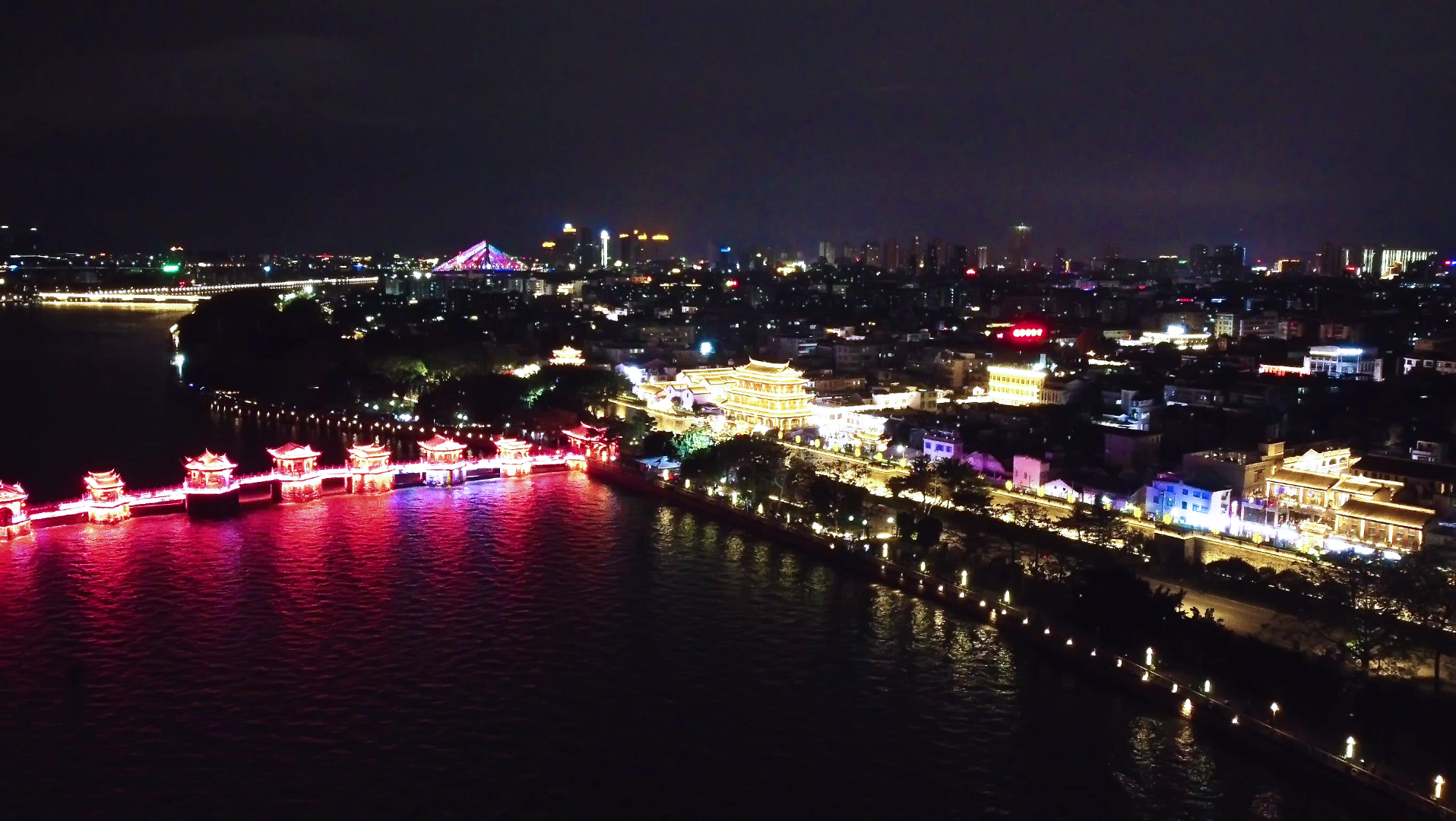 [图]潮州夜景航拍