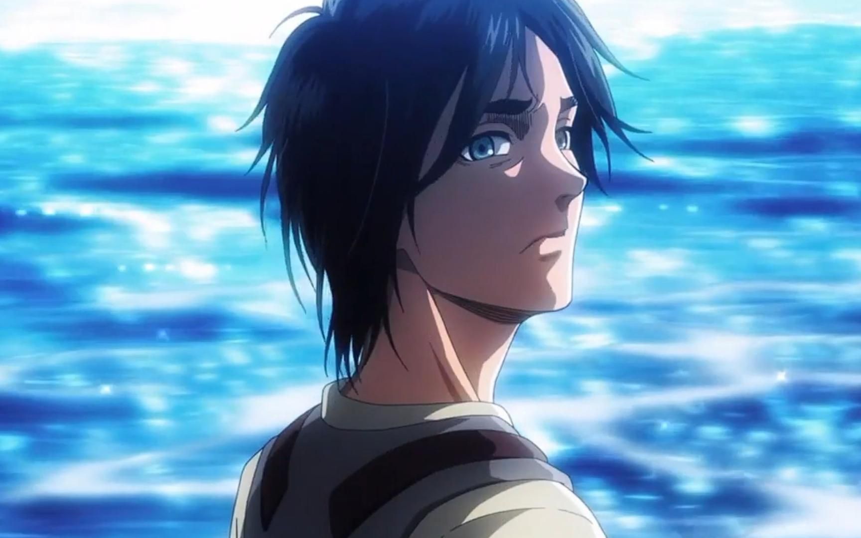 如果我把海那边的敌人都杀死,我们就自由了吗?「进击的巨人/艾伦