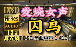 下载视频: 发烧女声，清澈入心！《囚鸟》DSD完整版，单曲容量1.41G【真正DSD无损HIFI音乐，百万调音师制作】