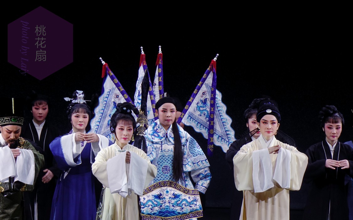 越剧 桃花扇 王君安 陶琪 首演谢幕