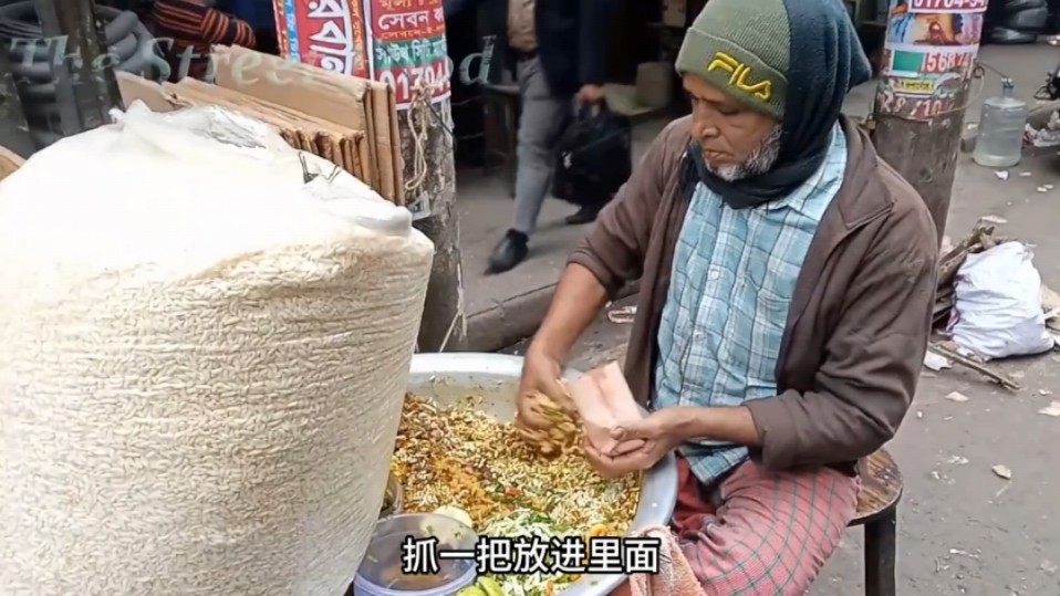 印度的手捏爆米花,挑战你的味蕾 印度奇葩美食