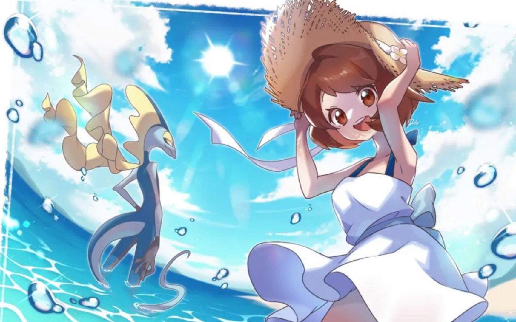 宝可梦 同人精选 悠莉 不管是露營還是寶可夢對戰,全都包在我身上!