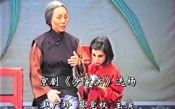 [图]【京昆之友】赵广珍、蔡觉权《沙家浜》2004年上昆小兰馨