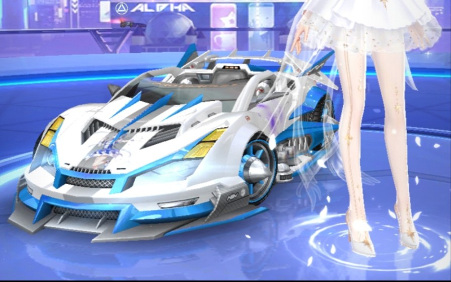 【qq飞车手游】s-猎魂者皮肤～银电销魂