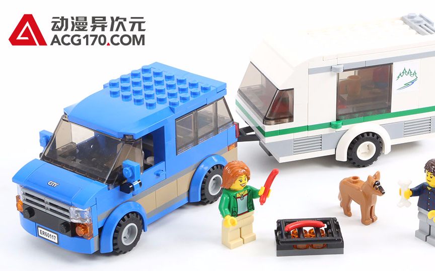 [图]【动漫异次元】乐高LEGO 城市 60117 旅行车与露营大篷车