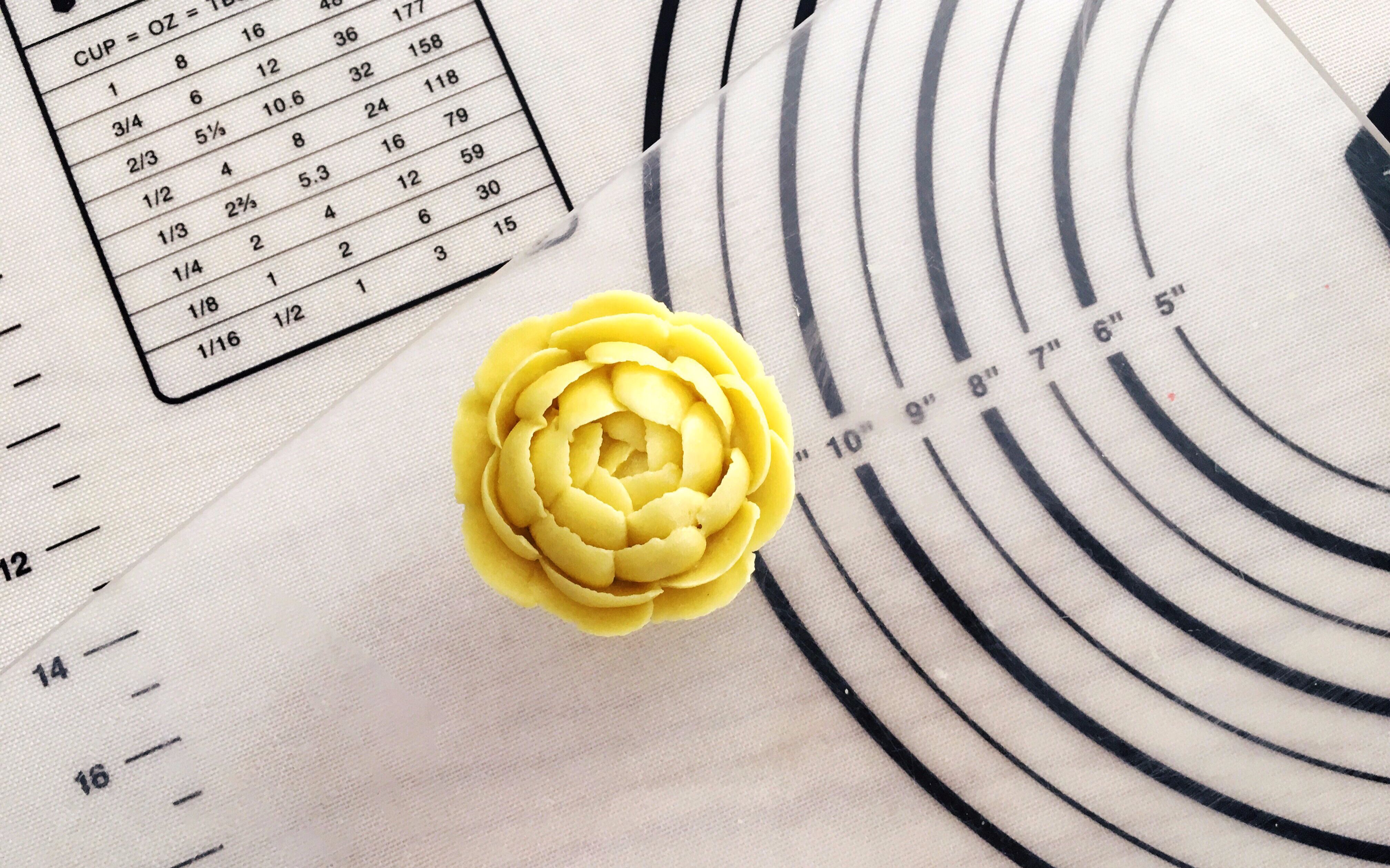 山茶花韩式豆沙裱花裱花视频花嘴型号120妞家烘焙