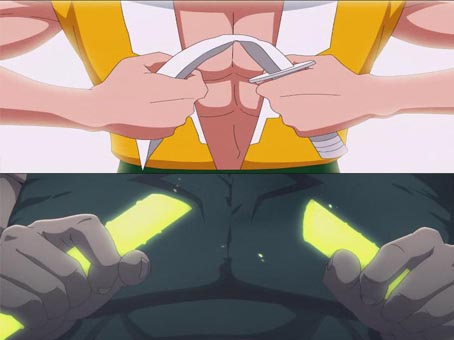 枪哥和主任扮演三娃扑街