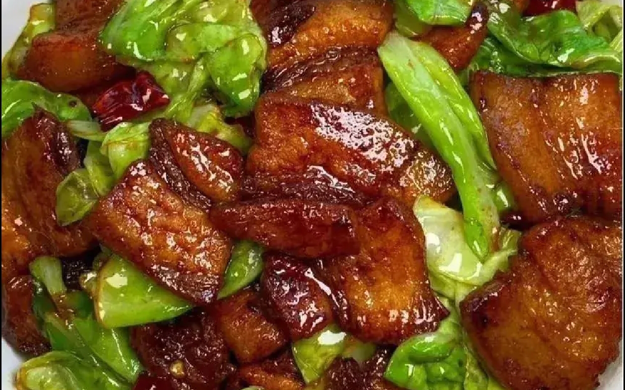 包菜回锅肉
