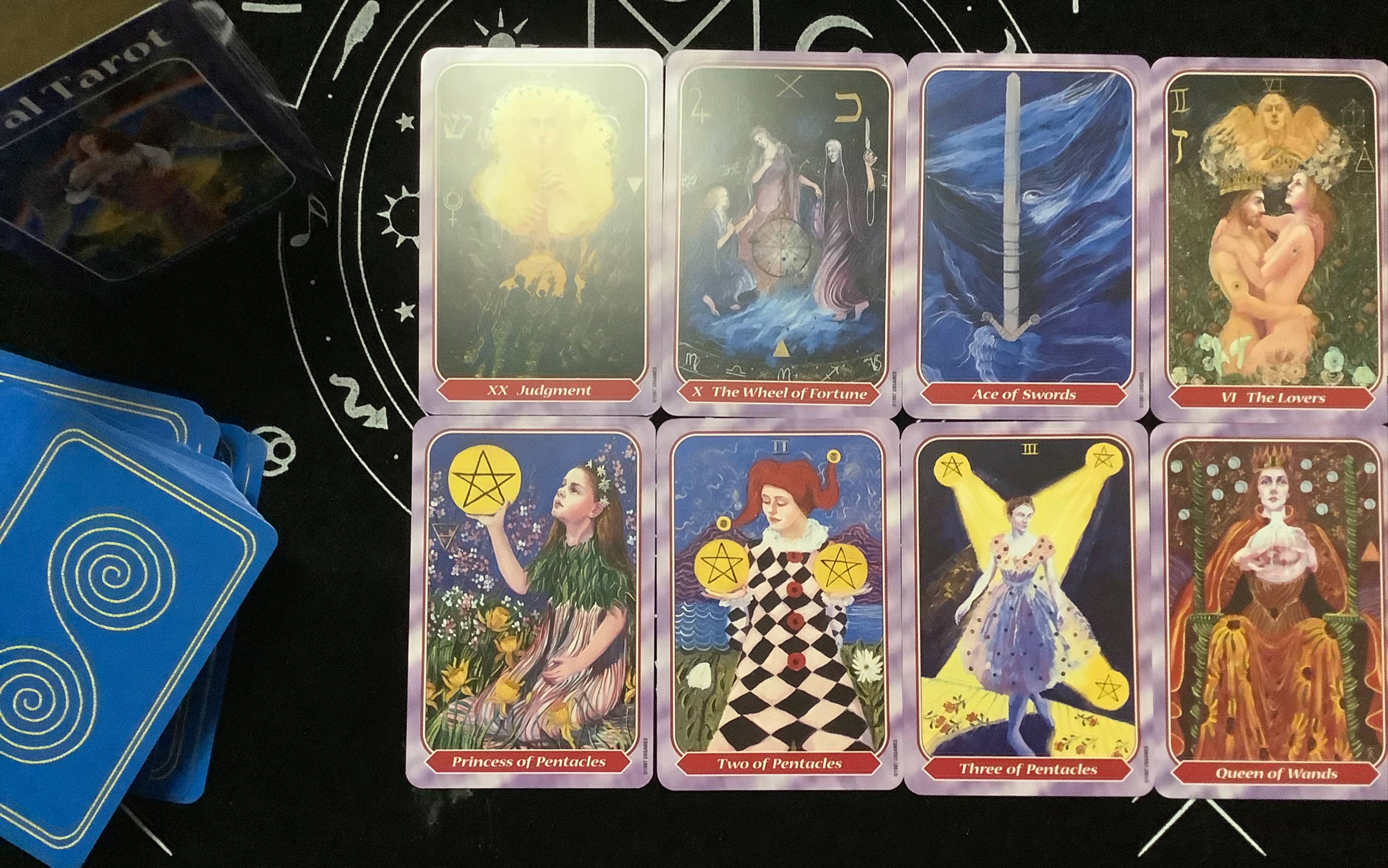 [图]螺旋塔罗开箱 Spiral Tarot