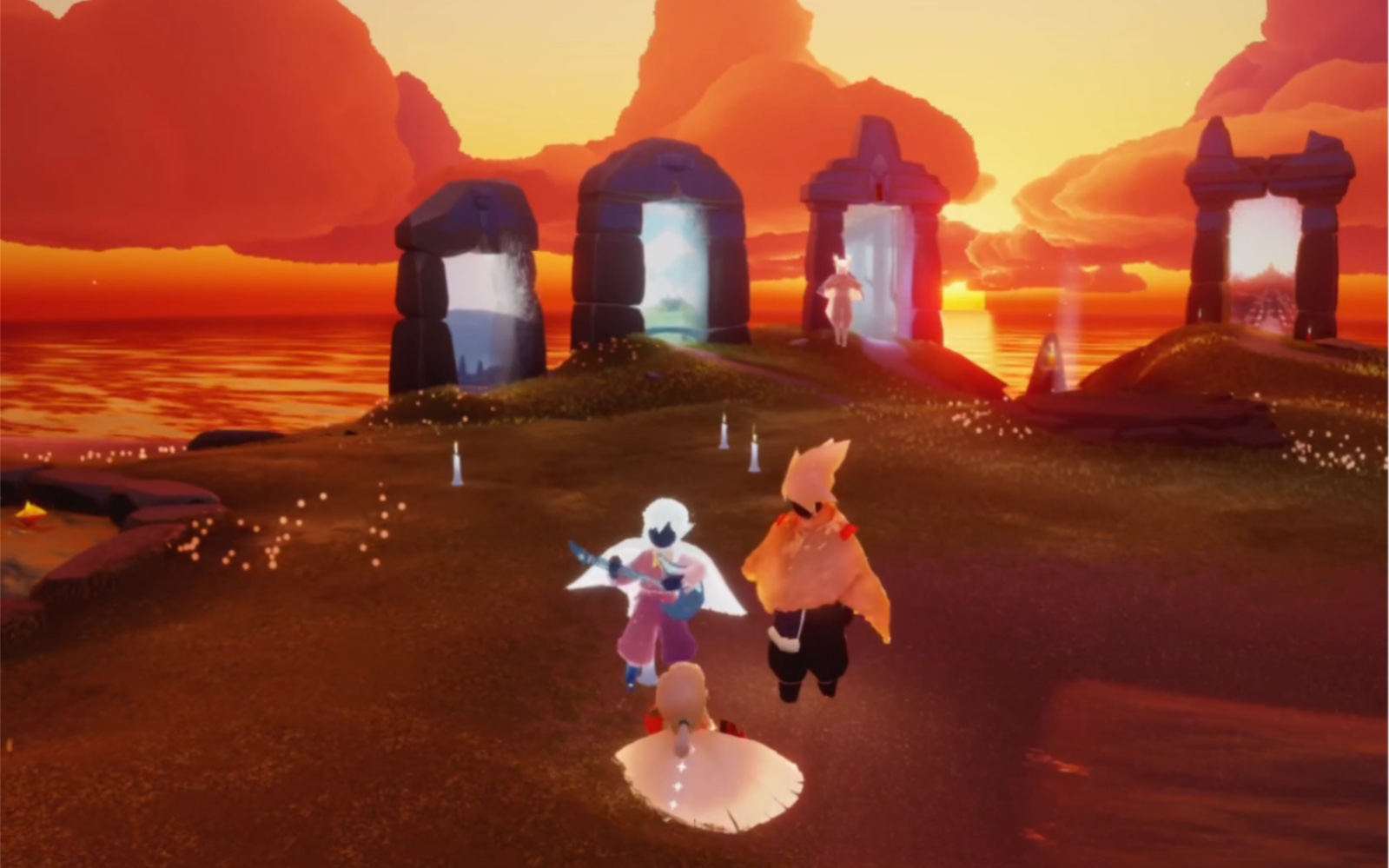 sky光遇演奏晴天电吉他录像蜡烛的快乐用法