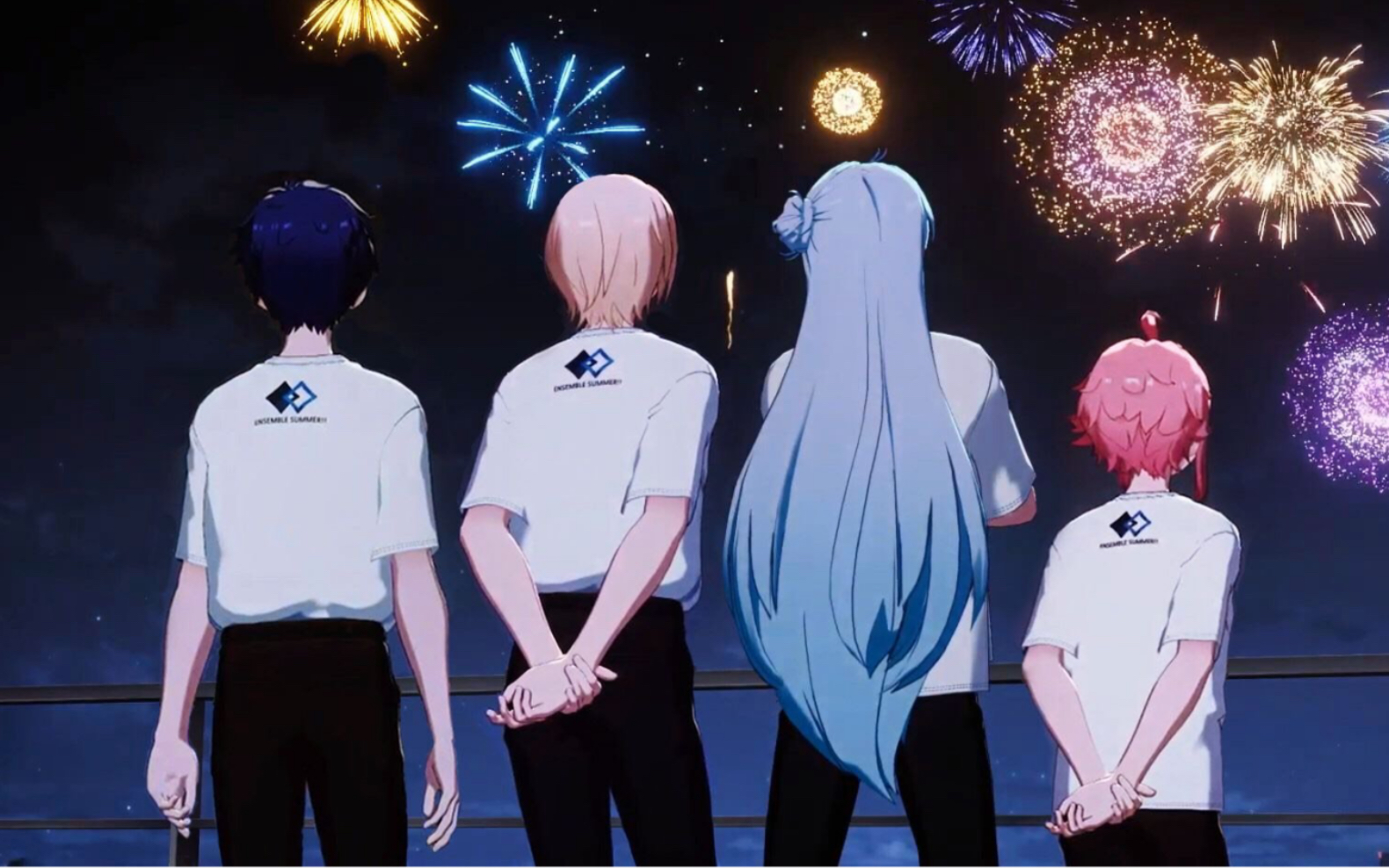 【偶像梦幻祭2/fine】菲涅红白衣装的feathers of ark