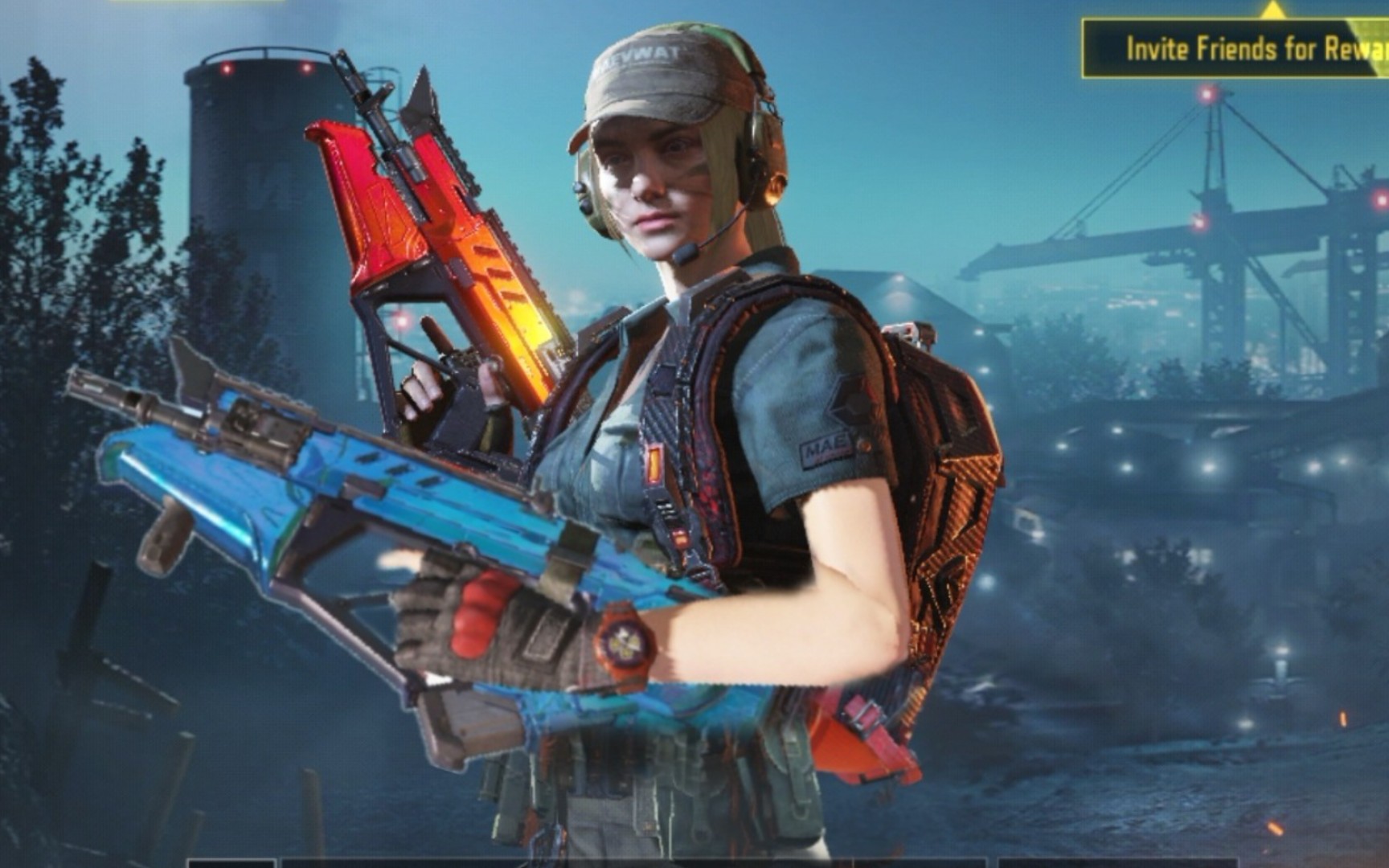 使命召唤手游国际服〕最帅剃刀-宝蓝苍穹 实战试玩&展示_哔哩哔哩