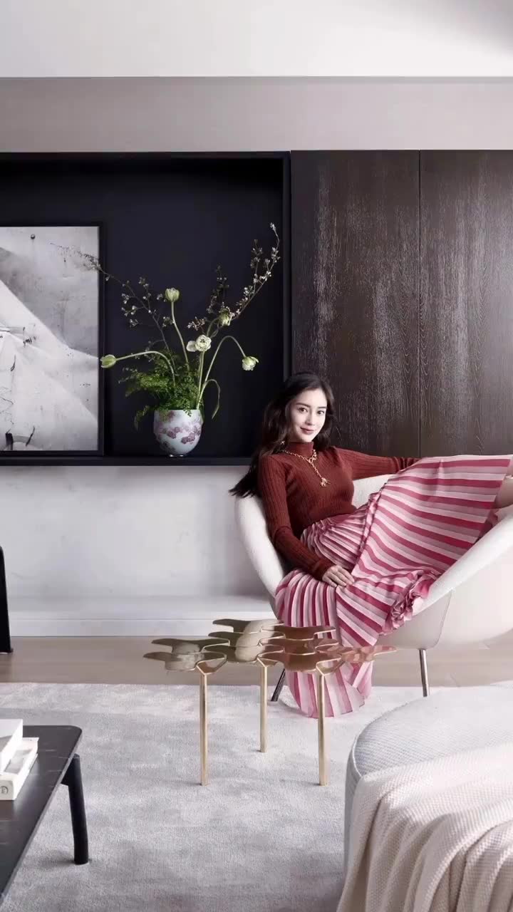 angelababy的家,豪宅中的清流,典雅格调
