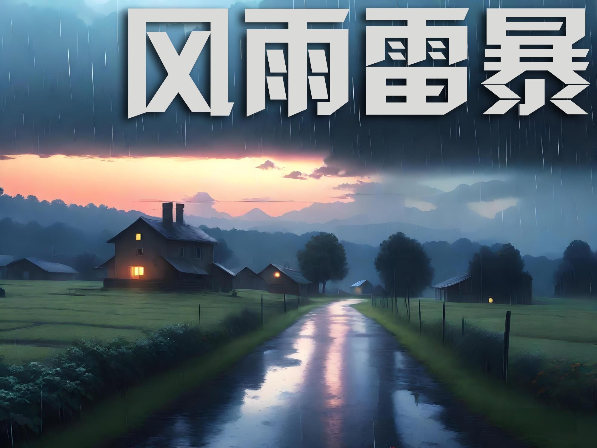 [图]【雨中/雪中/森林/露营】在世界角落雨中/雪中漫步