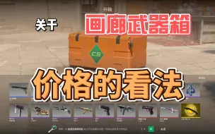 Download Video: 谈谈对画廊武器箱价格的看法