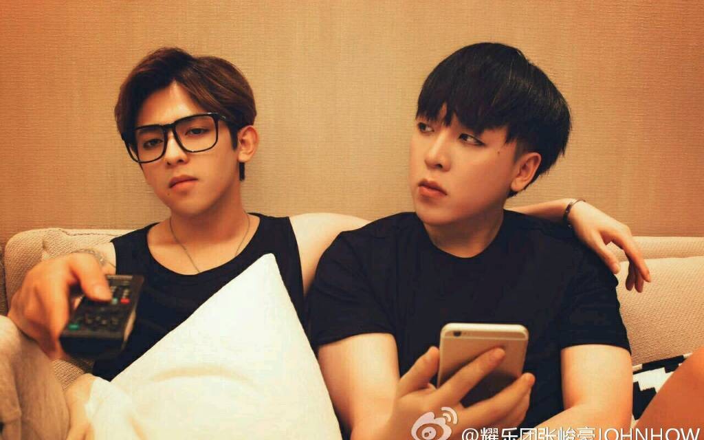 张敬豪x符龙飞练习室版改编版喜欢你好听哭