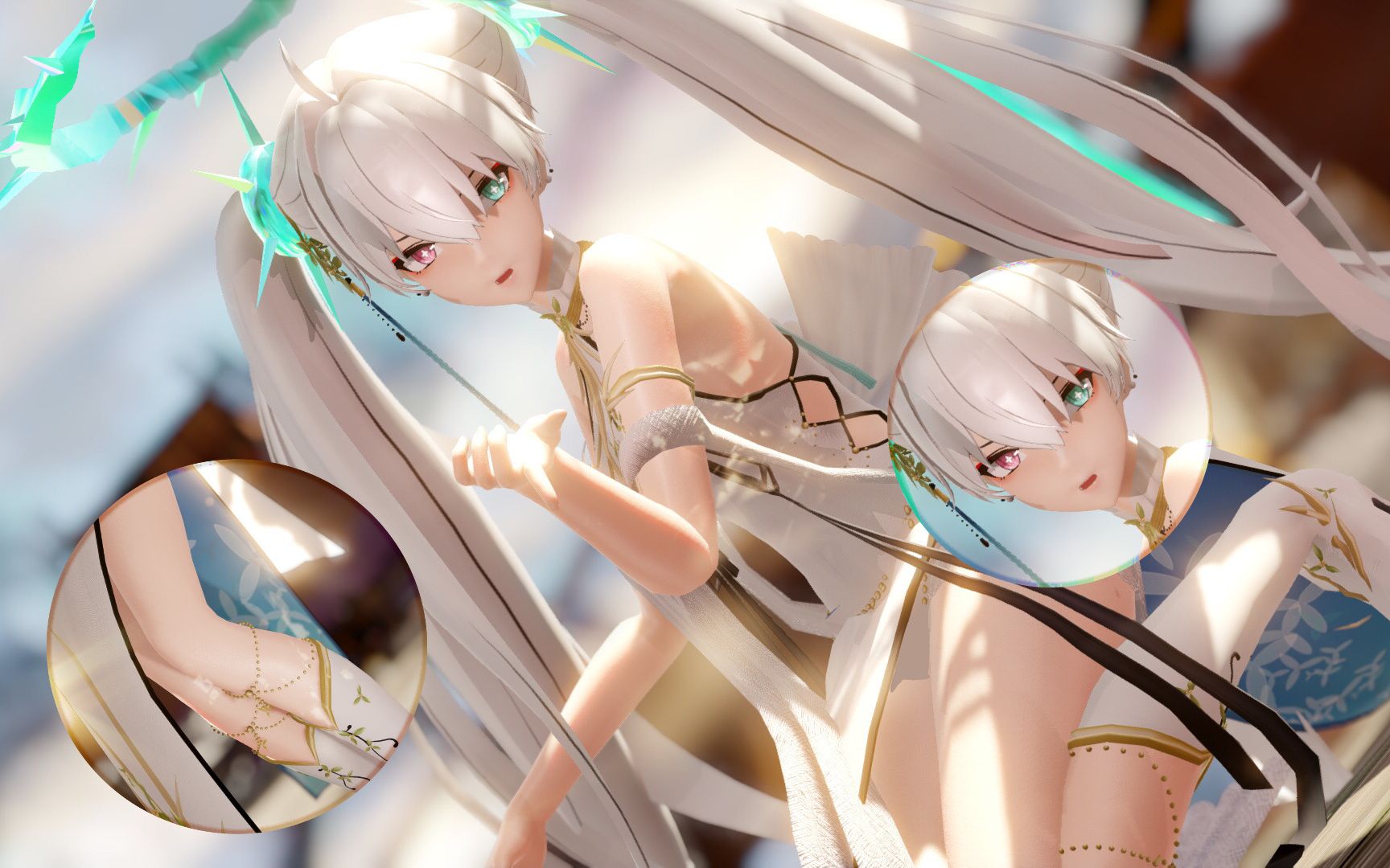 露娜旗袍-露背式 / 桃源恋歌_哔哩哔哩_bilibili