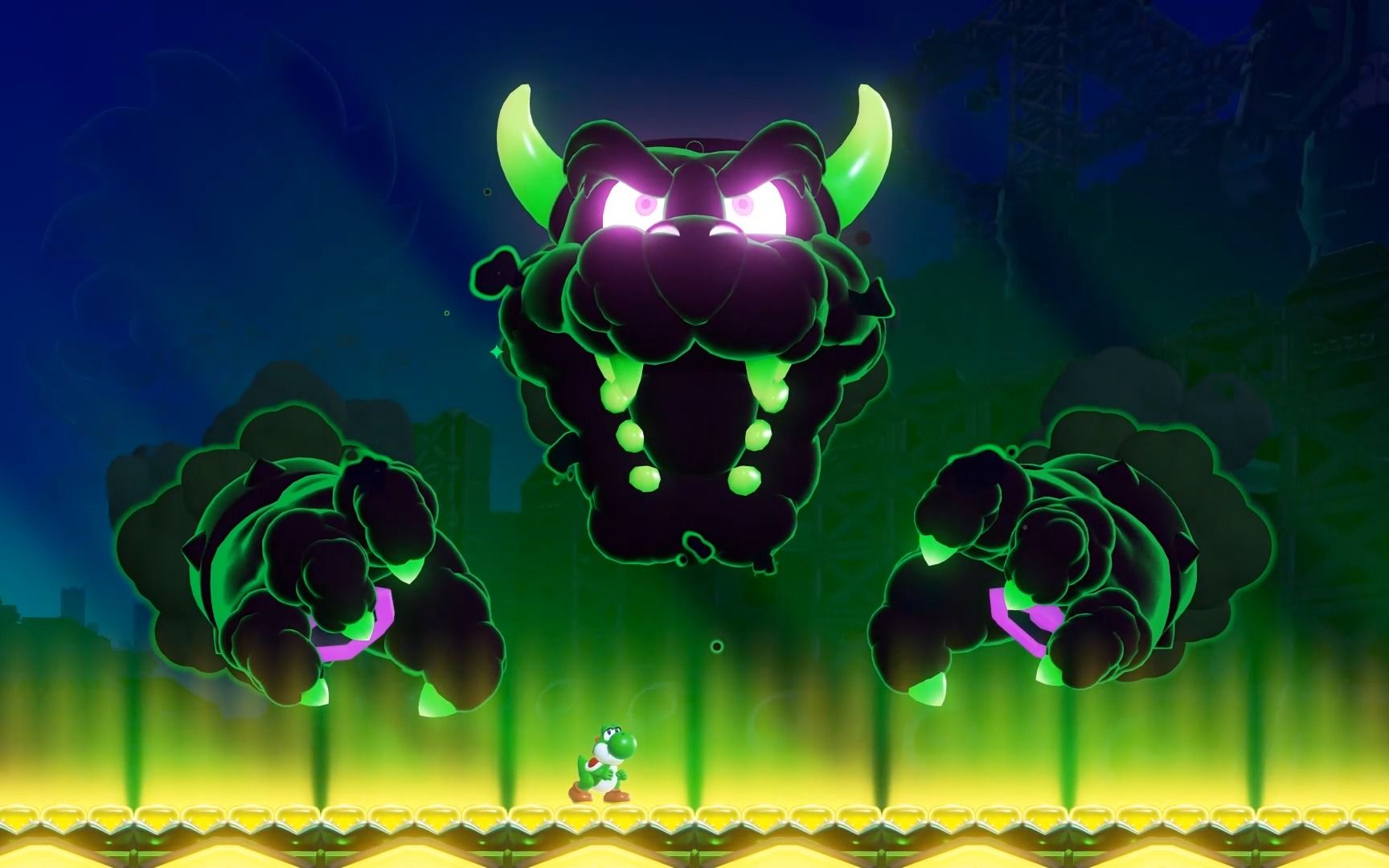 《超级马里奥兄弟:惊奇》耀西初见-城堡酷霸