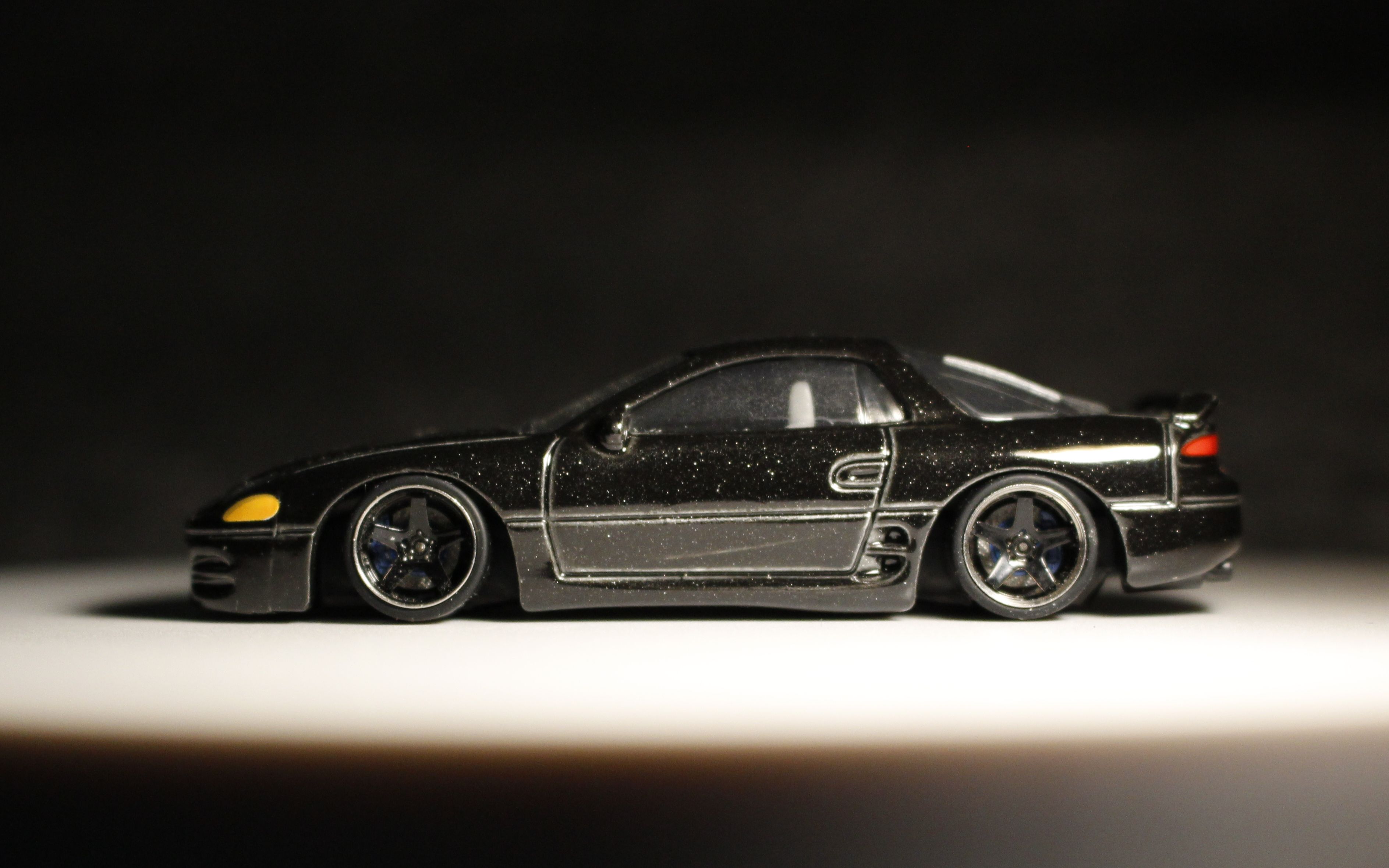 火柴盒 三菱3000gt 姿态改装展示 (black sleeper)