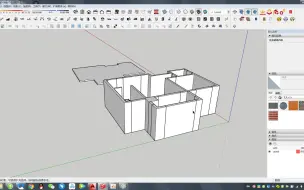 Скачать видео: CAD导入sketchup基础建墙