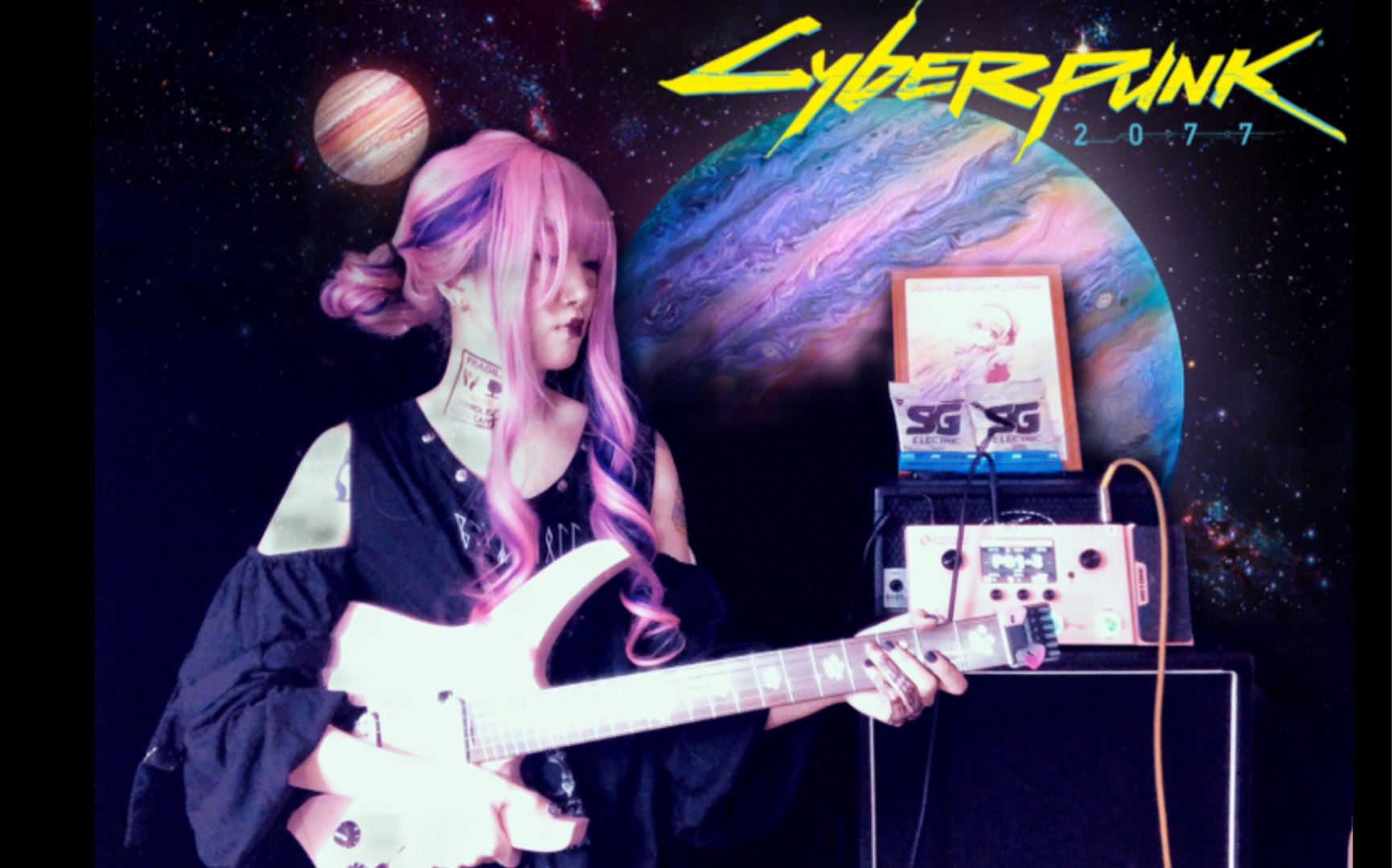 夜之城～如果v会弹吉他——强尼银手最喜欢的歌曲-武侍乐队「never