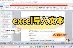 Download Video: excel导入文本